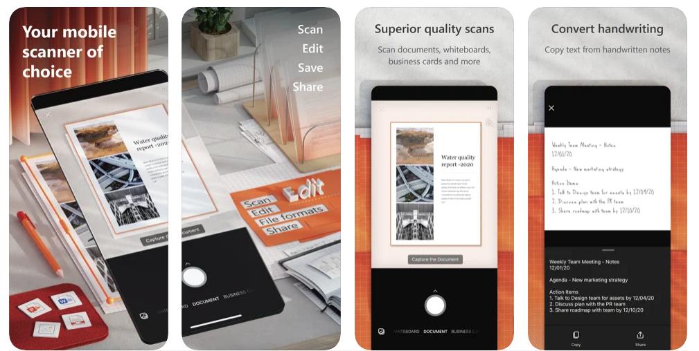 8个扫描App推荐-随时随地扫描证件、照片、学习资料、办公文件等