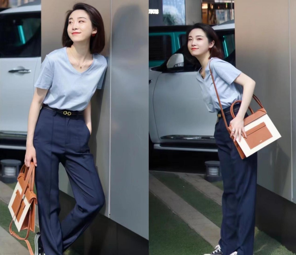 穿阔腿裤里面穿什么裤子显瘦好看,穿腻了阔腿裤不妨试试这3种裤子