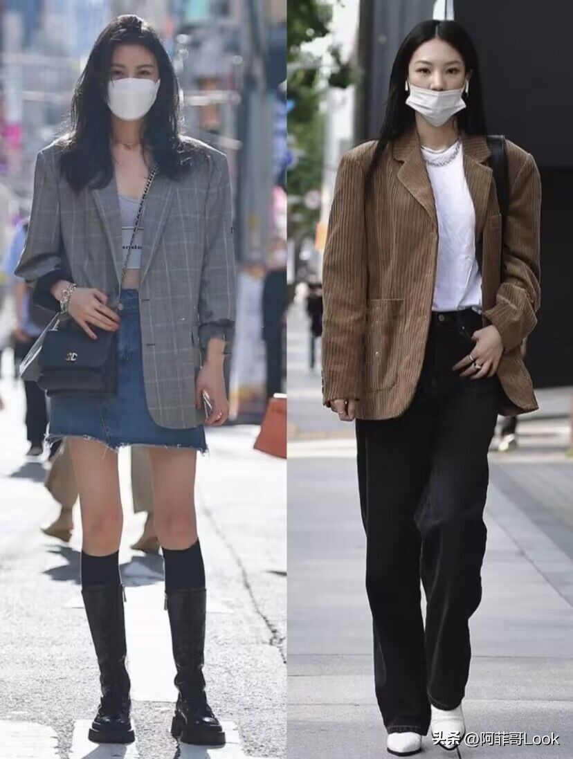 韩国女孩特别喜欢打扮吗,韩国女生爱穿外套