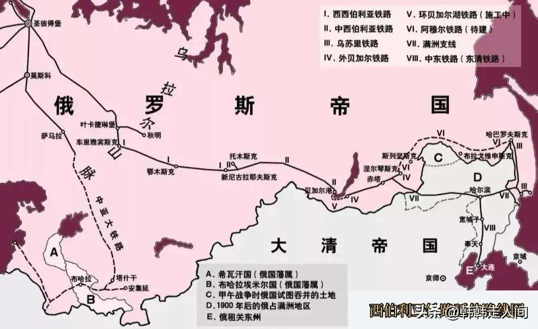 俄罗斯西伯利亚大铁路选择的原因,关于俄罗斯的故事