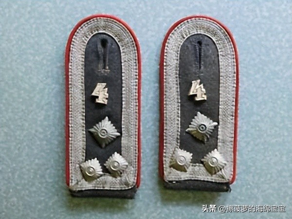 二战德国将军军衔图案,二战德国突击队队长军衔