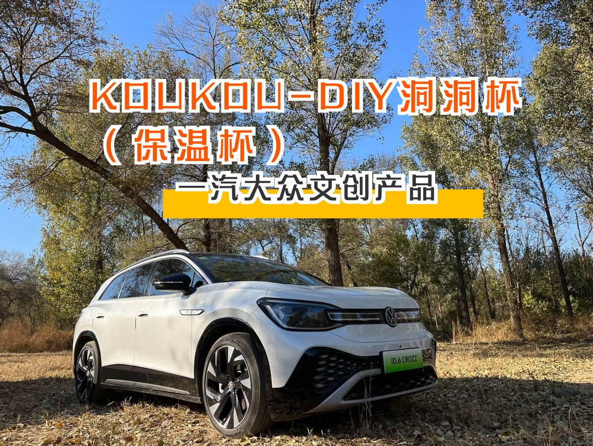 一汽大众文创好物推荐：KOUKOU-DIY洞洞杯（保温杯）