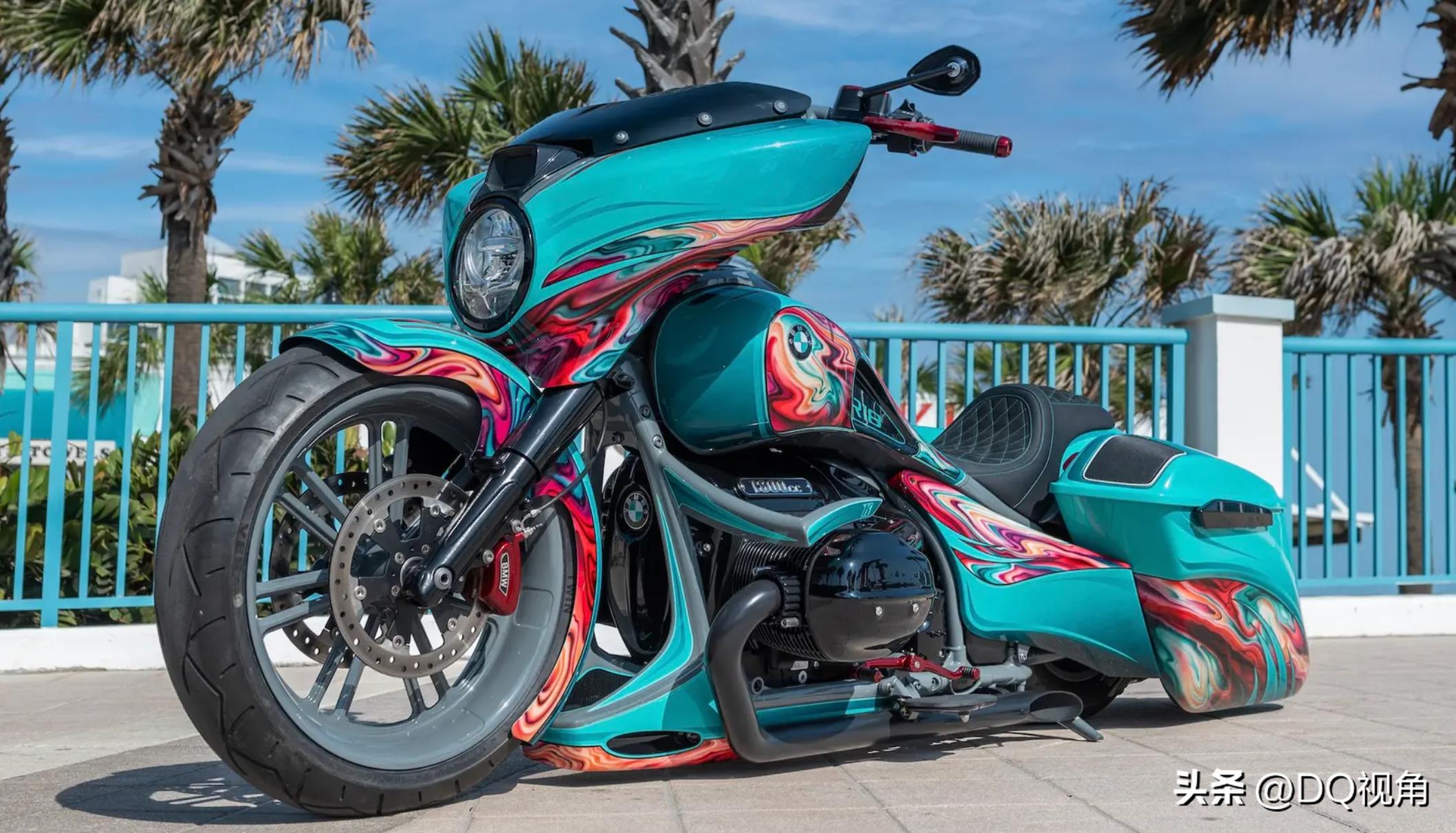 德国宝马m8改装,2021款宝马r18复古改装风格