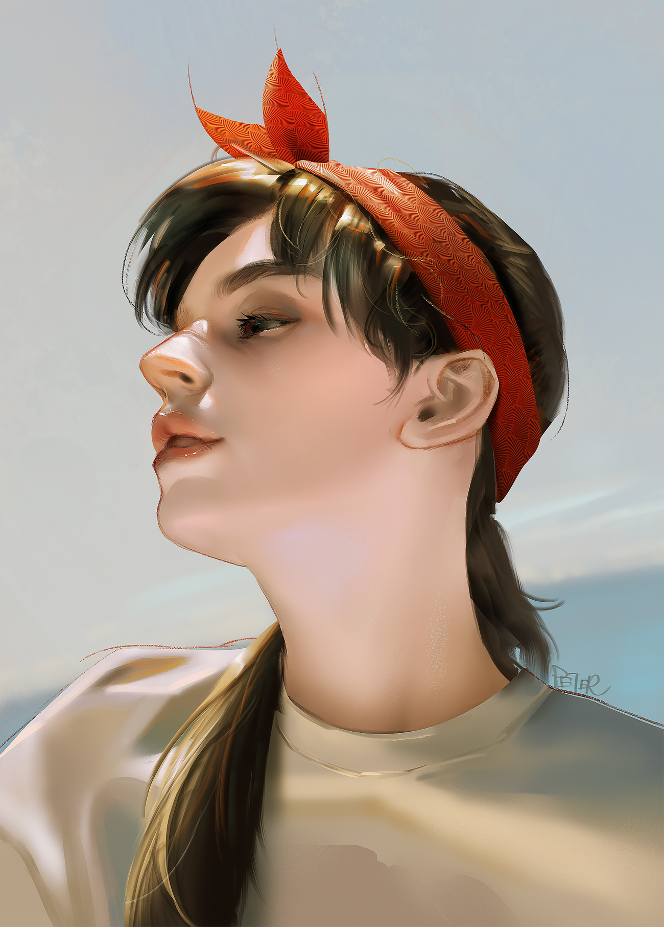 简单头像高级简约手绘清新意境,简洁个性头像手绘好看