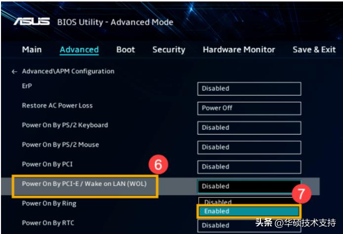 华硕p6tse网络唤醒,华硕z97主板开启网络唤醒