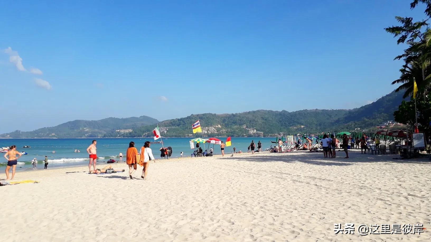 泰国普吉岛机场到芭东海滩距离,普吉岛卡伦海滩到芭东海滩多远