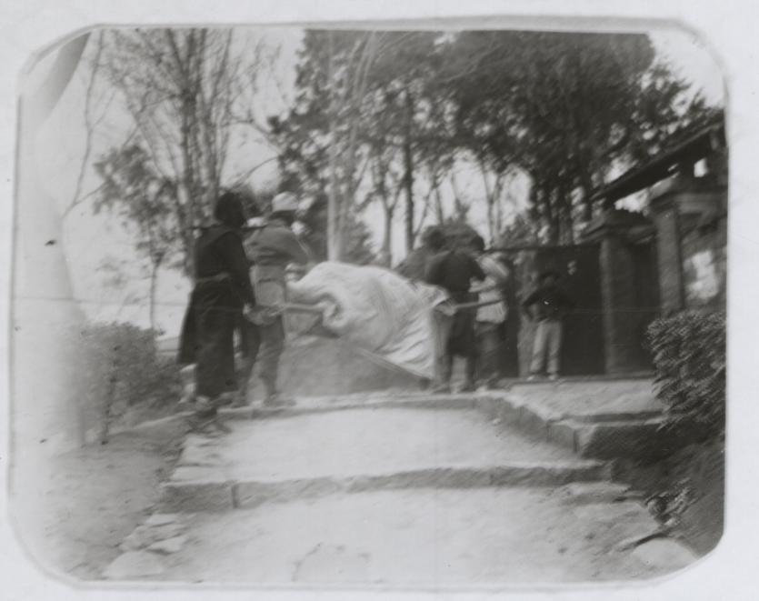 老弋矶山医院建院之初的样貌