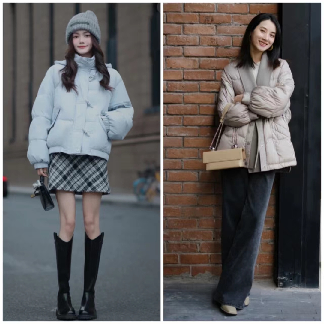 冬季穿什么颜色的羽绒服比较百搭,每个色系都很好看