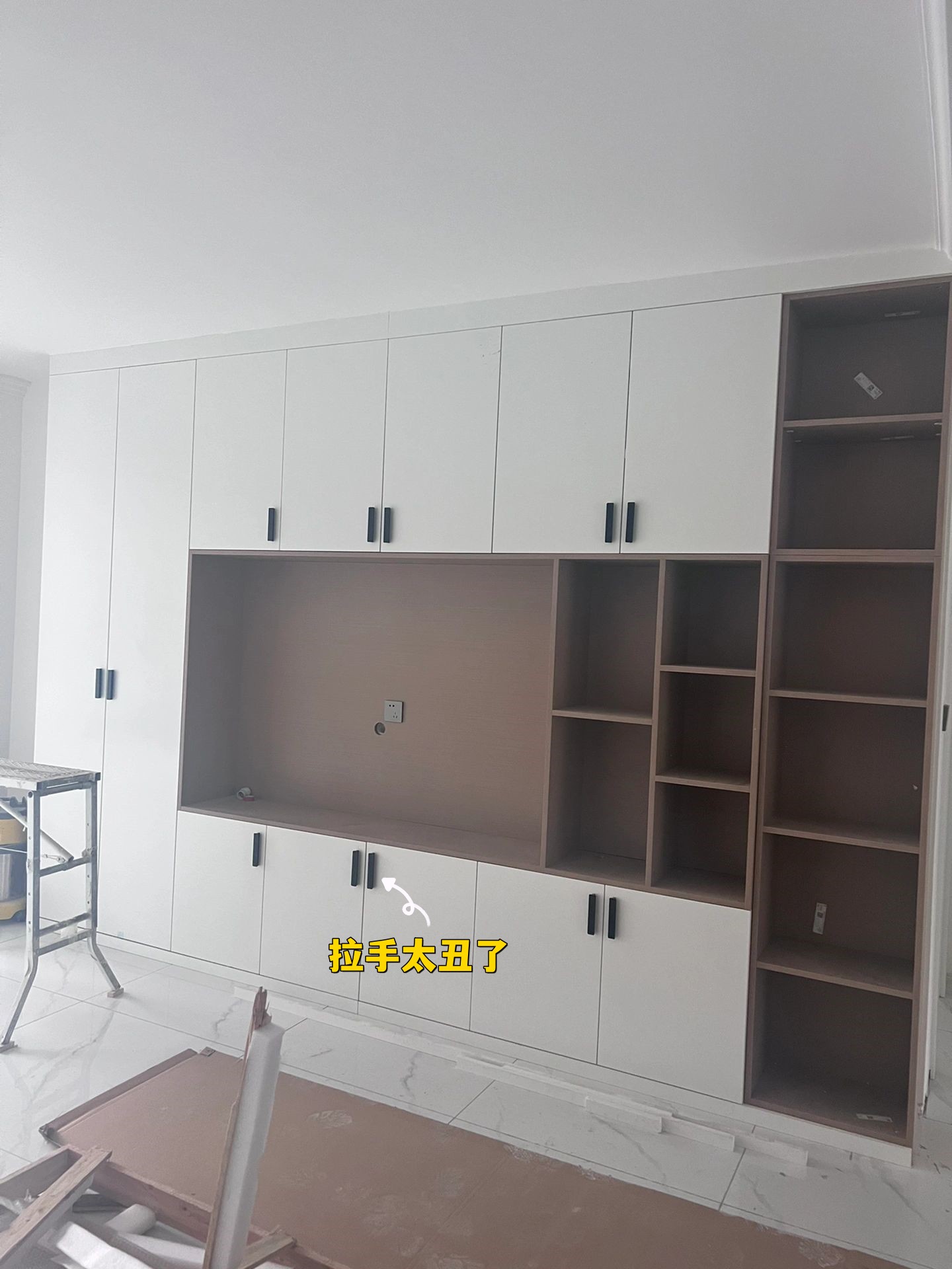 客厅墙壁电视柜效果图大全,客厅满墙电视柜布局设计