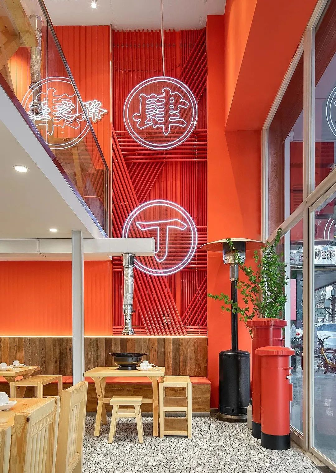 高端烤肉餐饮设计,烤肉店最平价的设计风