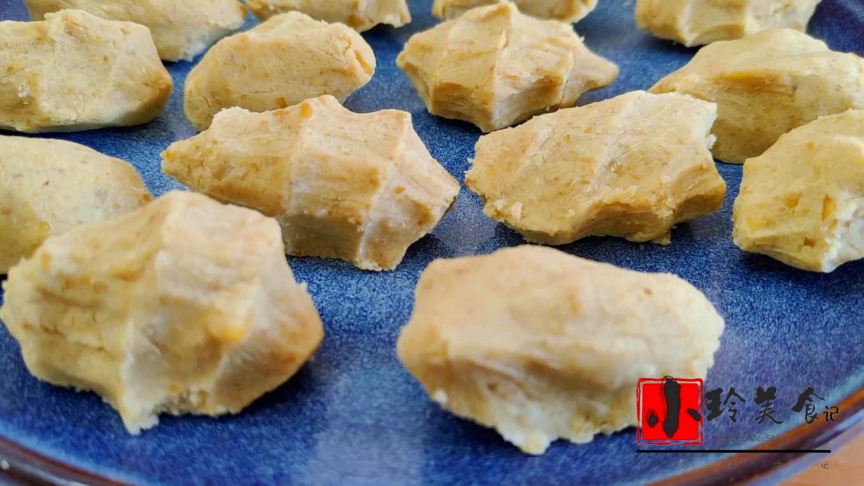 不用剥壳板栗酥做法,板栗酥手工制作