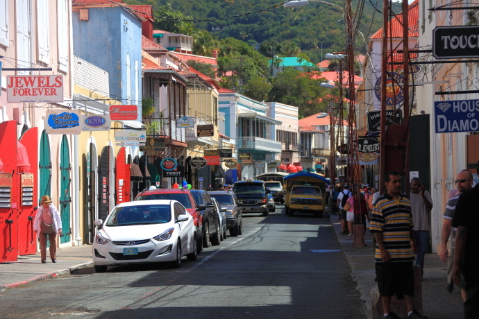 美维尔京群岛,美属维尔京群岛加勒比海