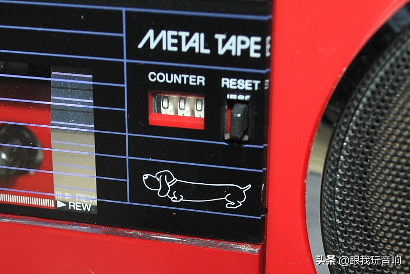 SANYOMR-U4SF红色便携式收录机盒式磁带*放播**器