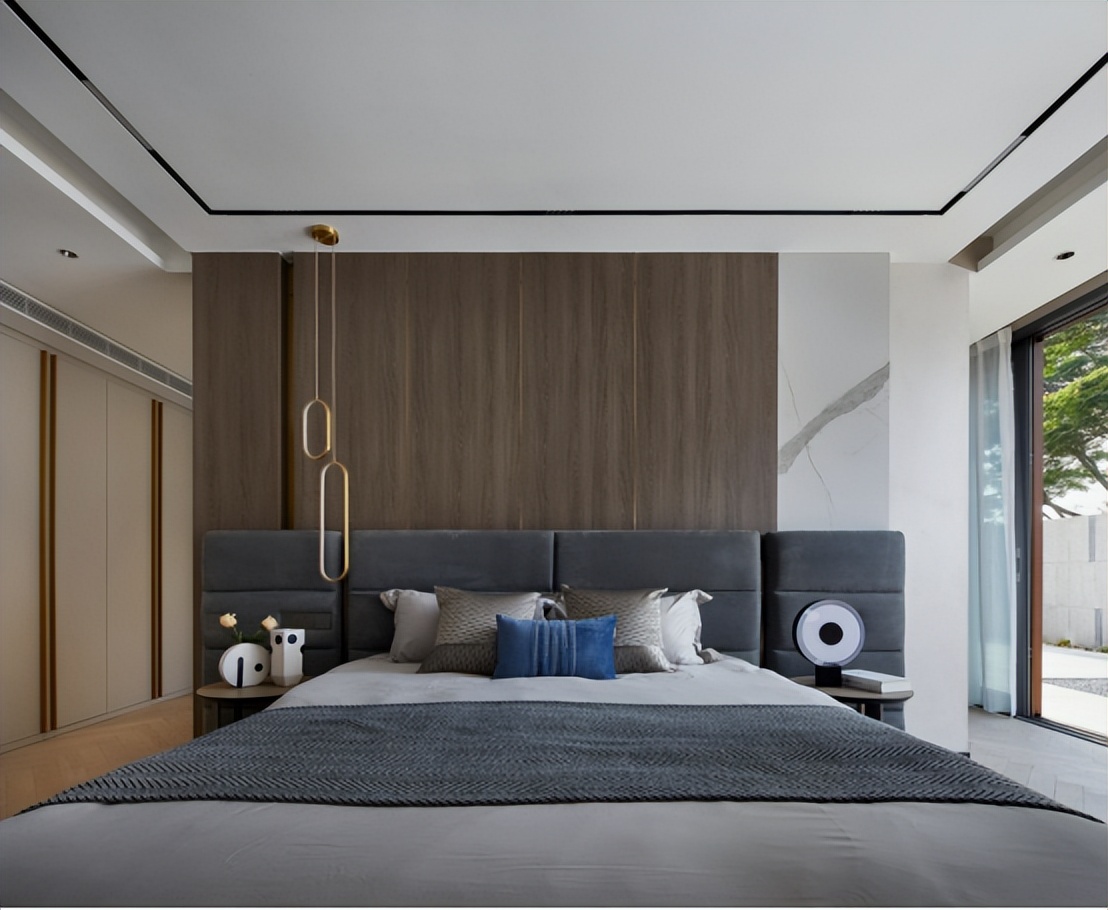 现代简奢空间设计图,245大平层轻奢装修风格