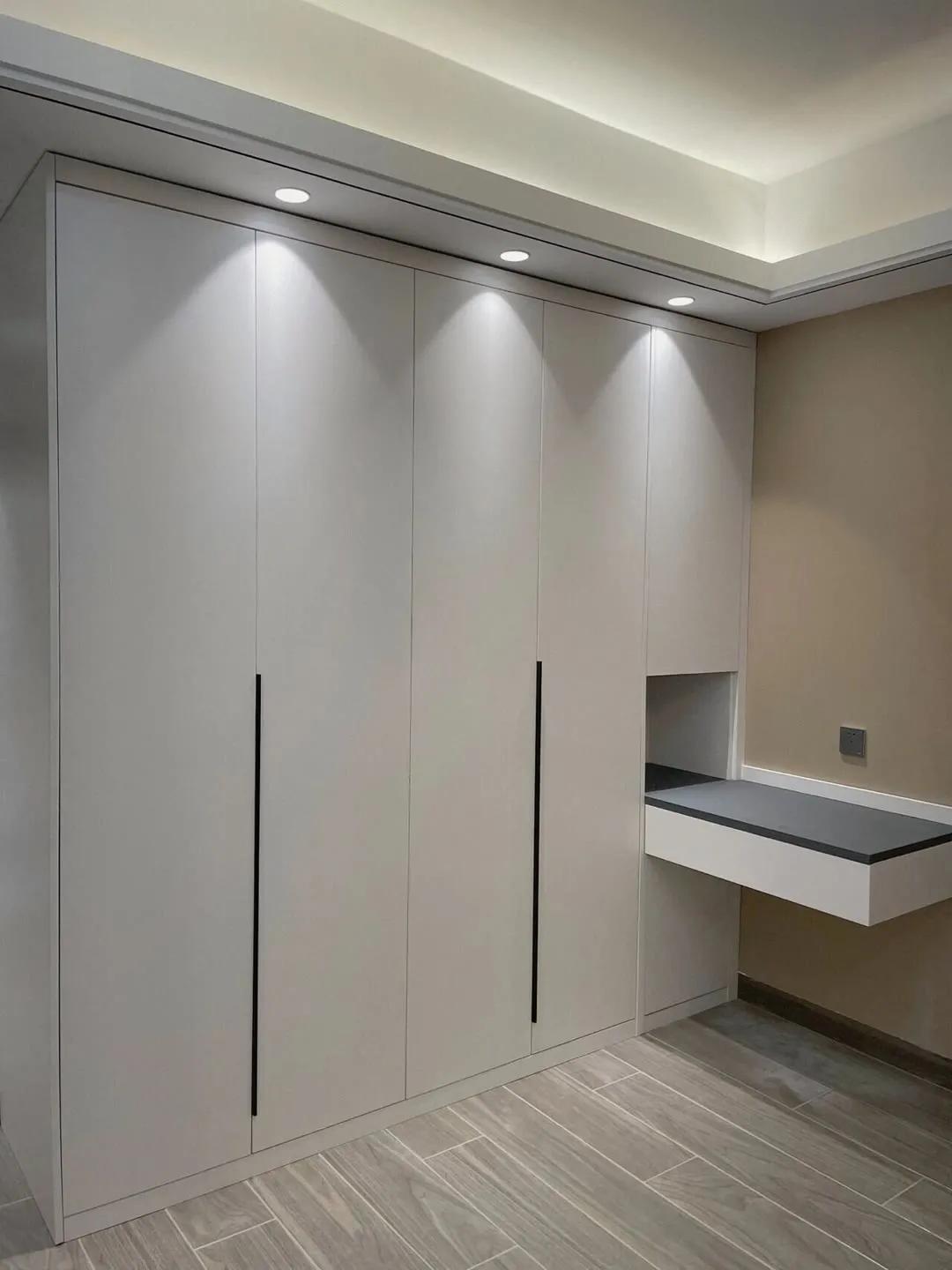 书桌衣柜一体180,儿童房定制书桌衣柜一体