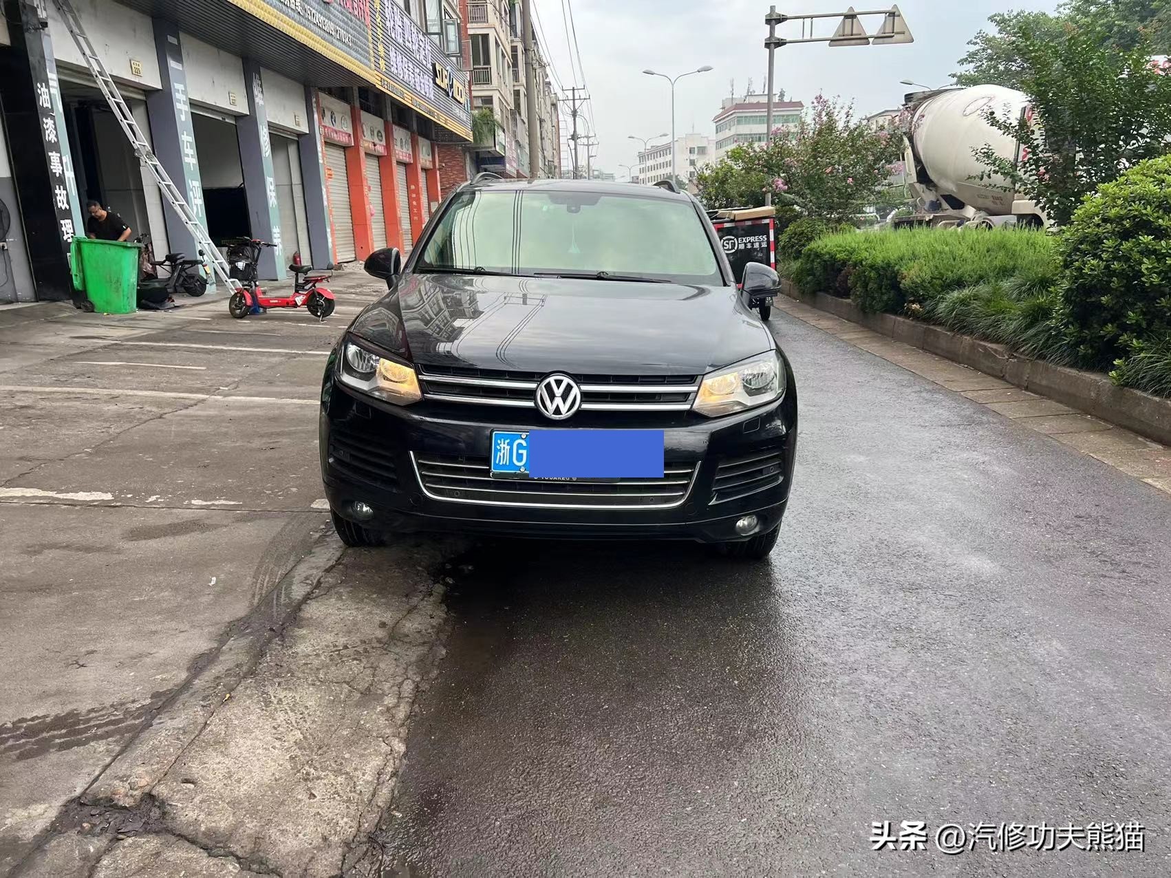 修途锐柴油,大众途锐烧机油根治