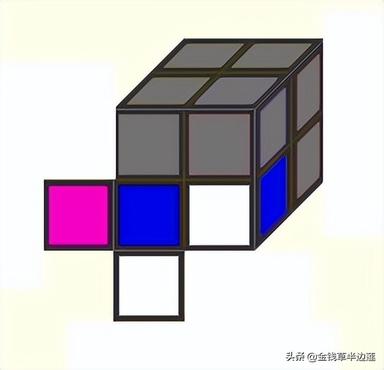 魔方二阶三阶哪个难,复原二阶魔方的方法