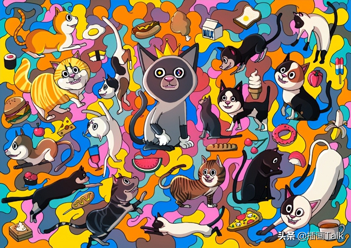 韩国插画师daehyunkim插画作品,韩国插画师siki作品