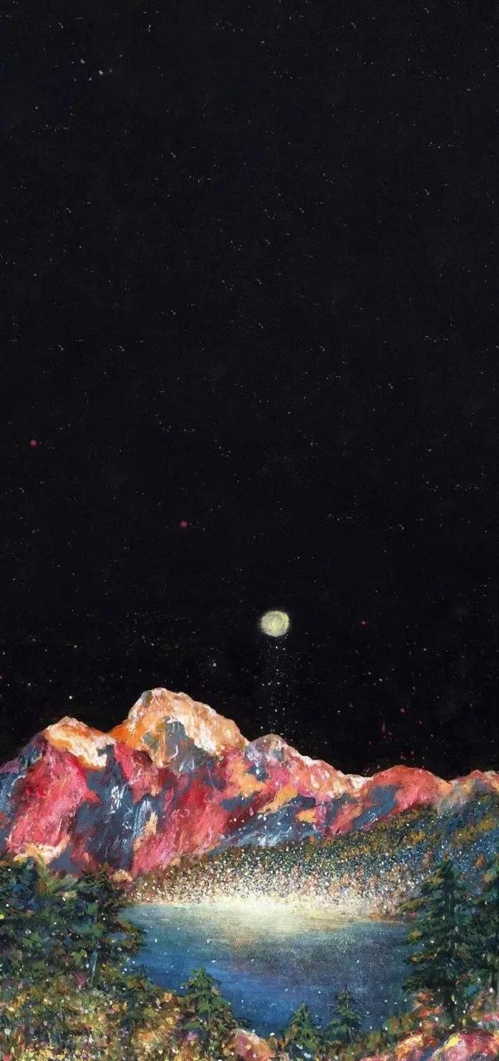 最美的光背景图片,超好看的夜晚蓝色的背景图