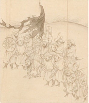 道中华｜民族交往铸丹青之②|《便桥会盟图卷》让你见识1400年前真正的孤勇者