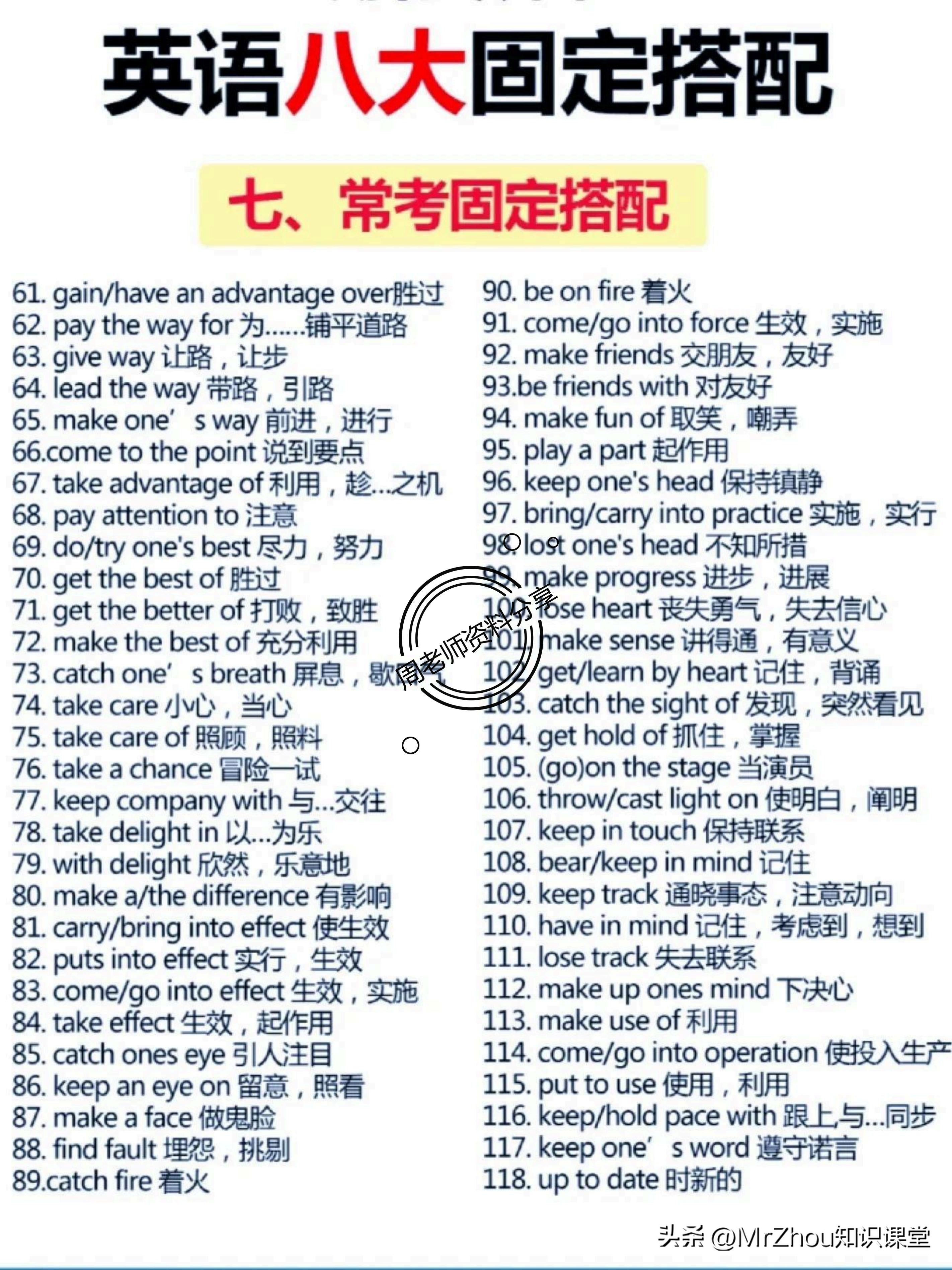 初中英语完形必背句型,初中英语必背短语大全人教版