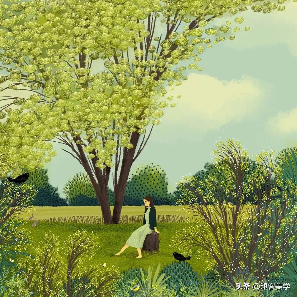 很小众却很惊艳的头像插画,一组写实风头像插画作品