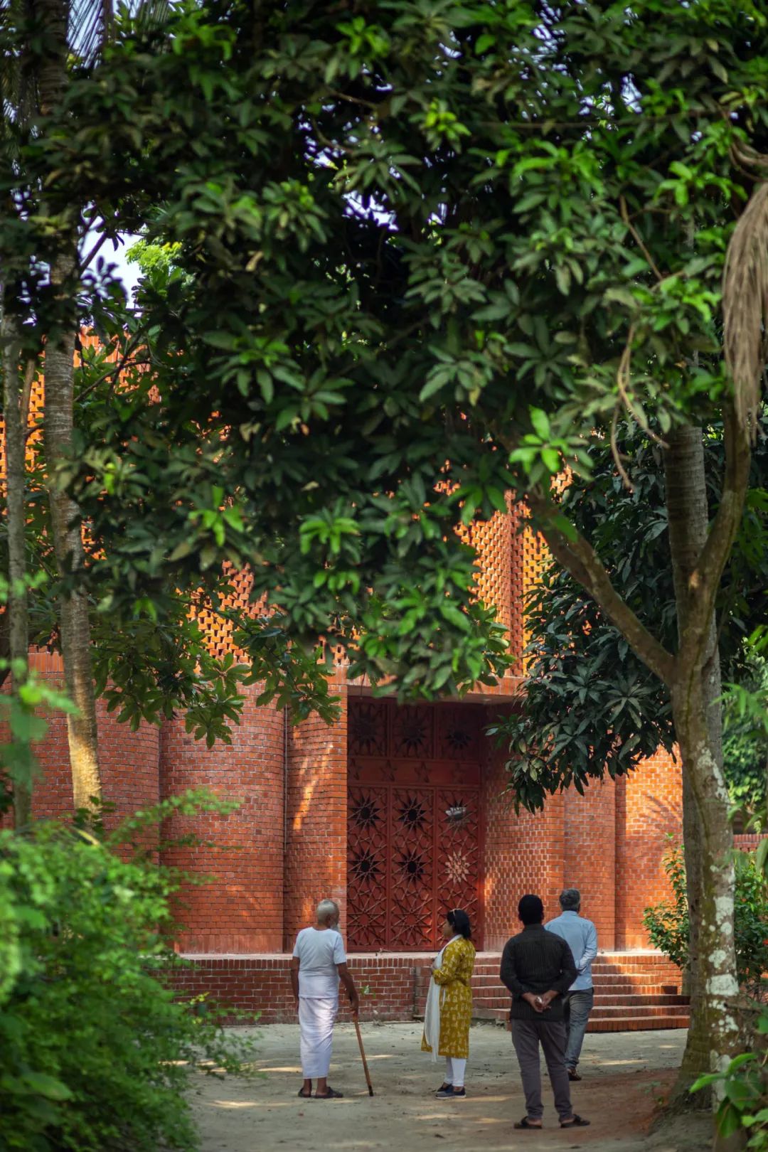 简单爱户型,红砖建筑特殊花样造型