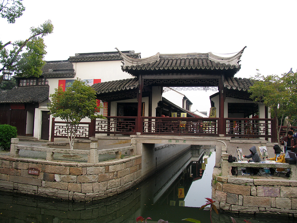 神州水乡第一镇在哪,神州水乡甪直古镇