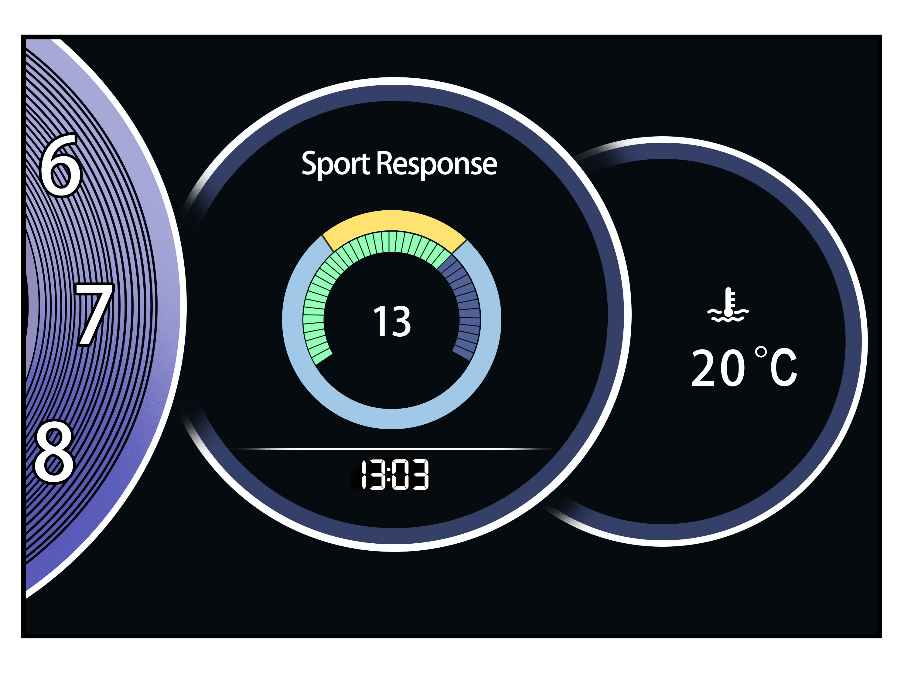 关关驾日|漫画日记卡宴也换三联屏了！新款内饰超级帅