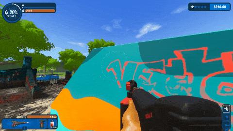 高压水枪强迫症解压视频,小游戏高压水枪