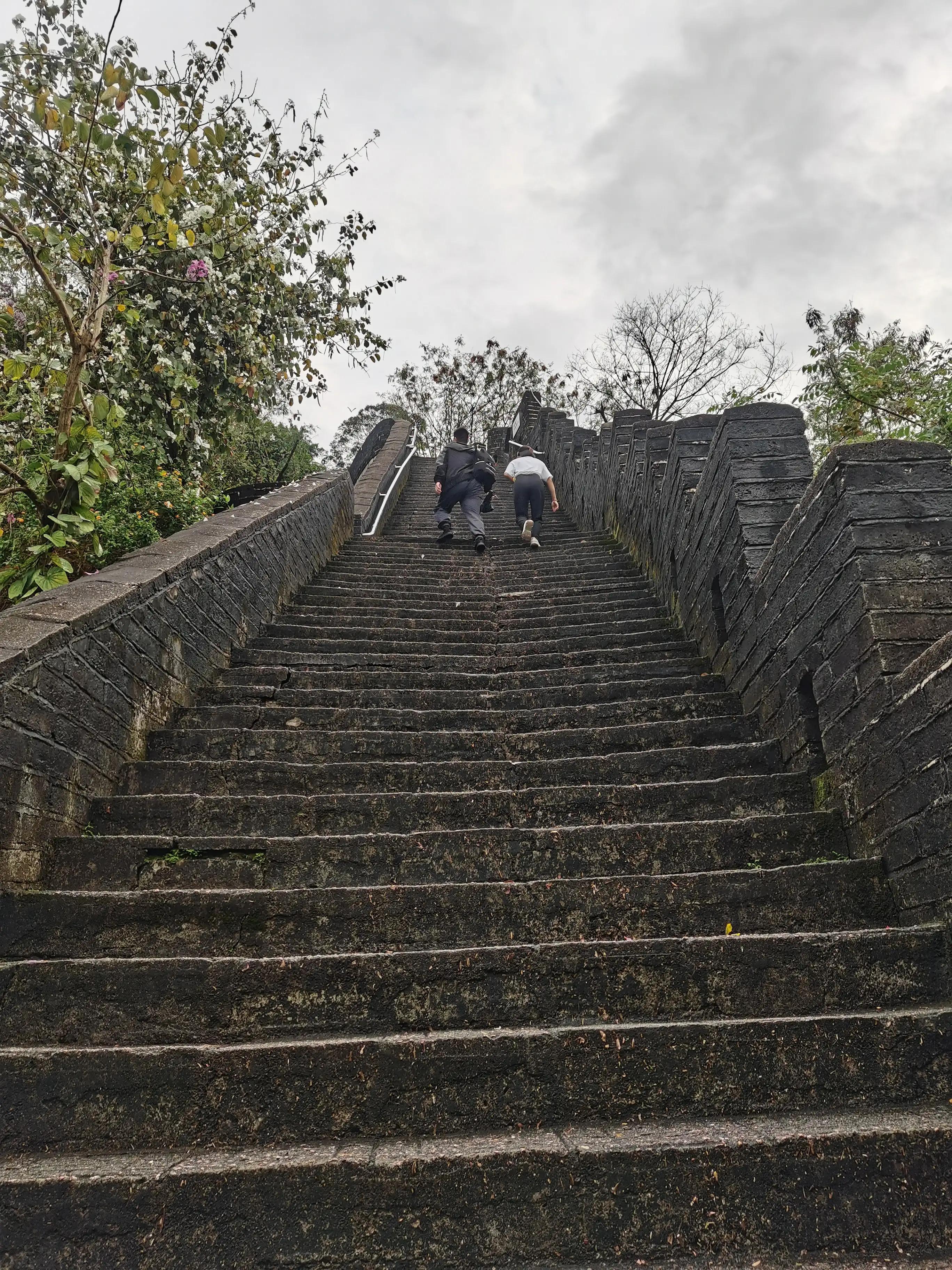 深圳求水山公园长城,深圳居然藏着一座小长城