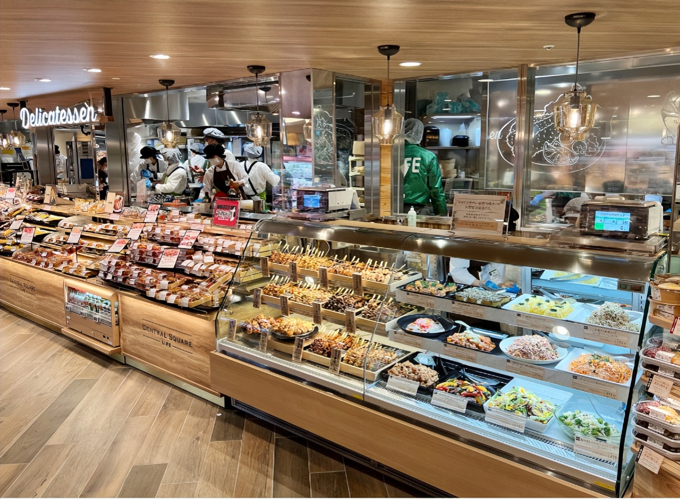 日本超市的快餐是怎么做的 (日本超市自助餐怎么开)