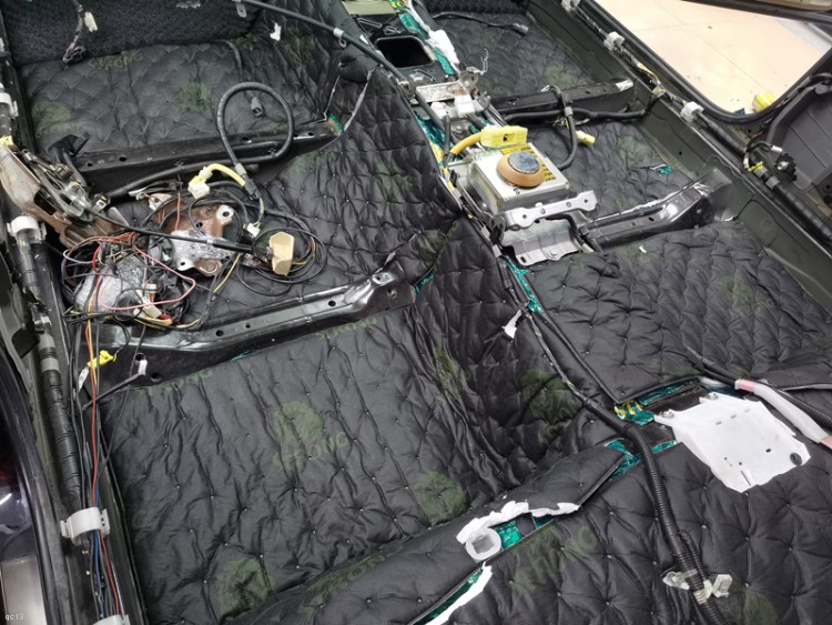 广州番禺丰田皇冠全隔音,皇冠隔音降噪