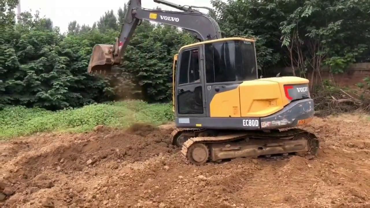 广西二手沃尔沃80d挖掘机出售,沃尔沃80d挖掘机个人转让