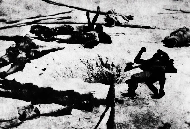 日军部队连续扫荡六个村庄,1944日本大扫荡过程