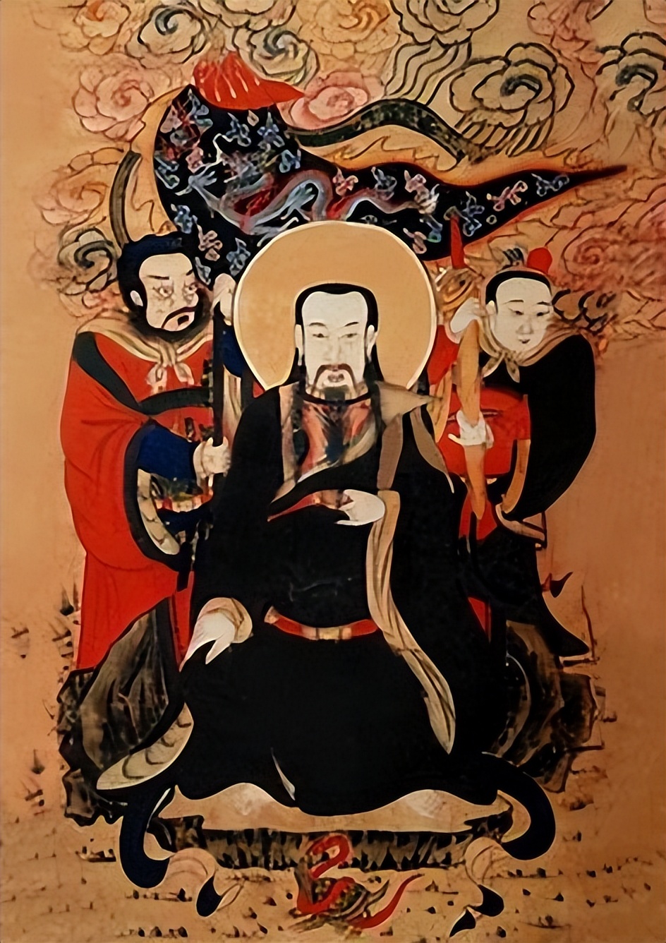 道教神谱天神篇,神谱中的三位天神分别是