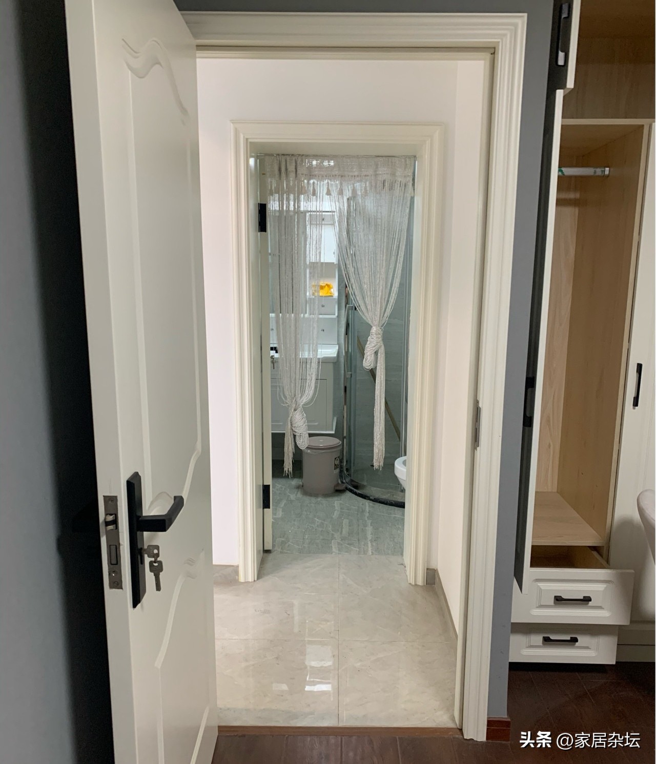 卫生间直对入户门怎么化解,卧室门对卫生间门最佳解决方法