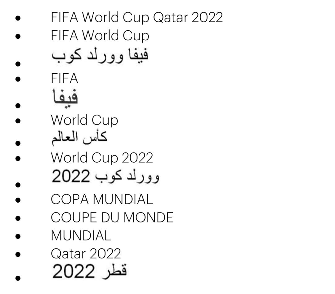 世界杯知识产权,知识产权世界杯