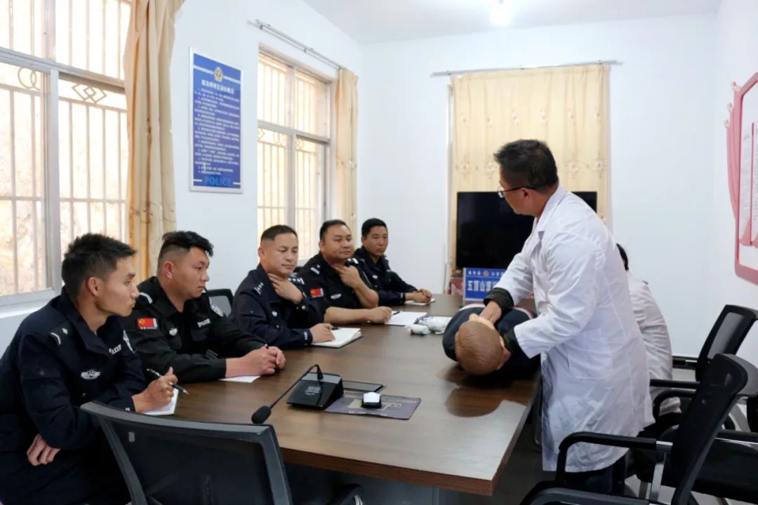 派出所参与应急救护知识技能培训,应急救护培训坚持公益导向