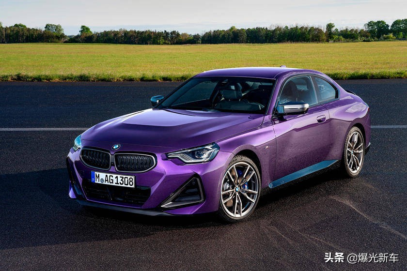 2022宝马2系两门轿跑车,2022款宝马2系225i曜夜版