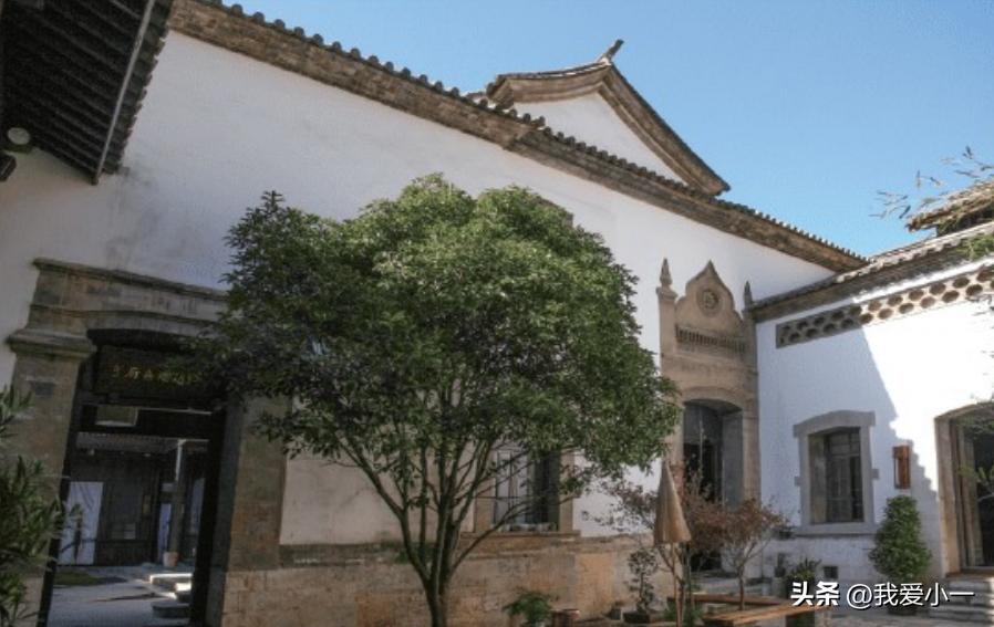 云南昆明古建筑群图,云南省昆明市官渡古镇古建筑