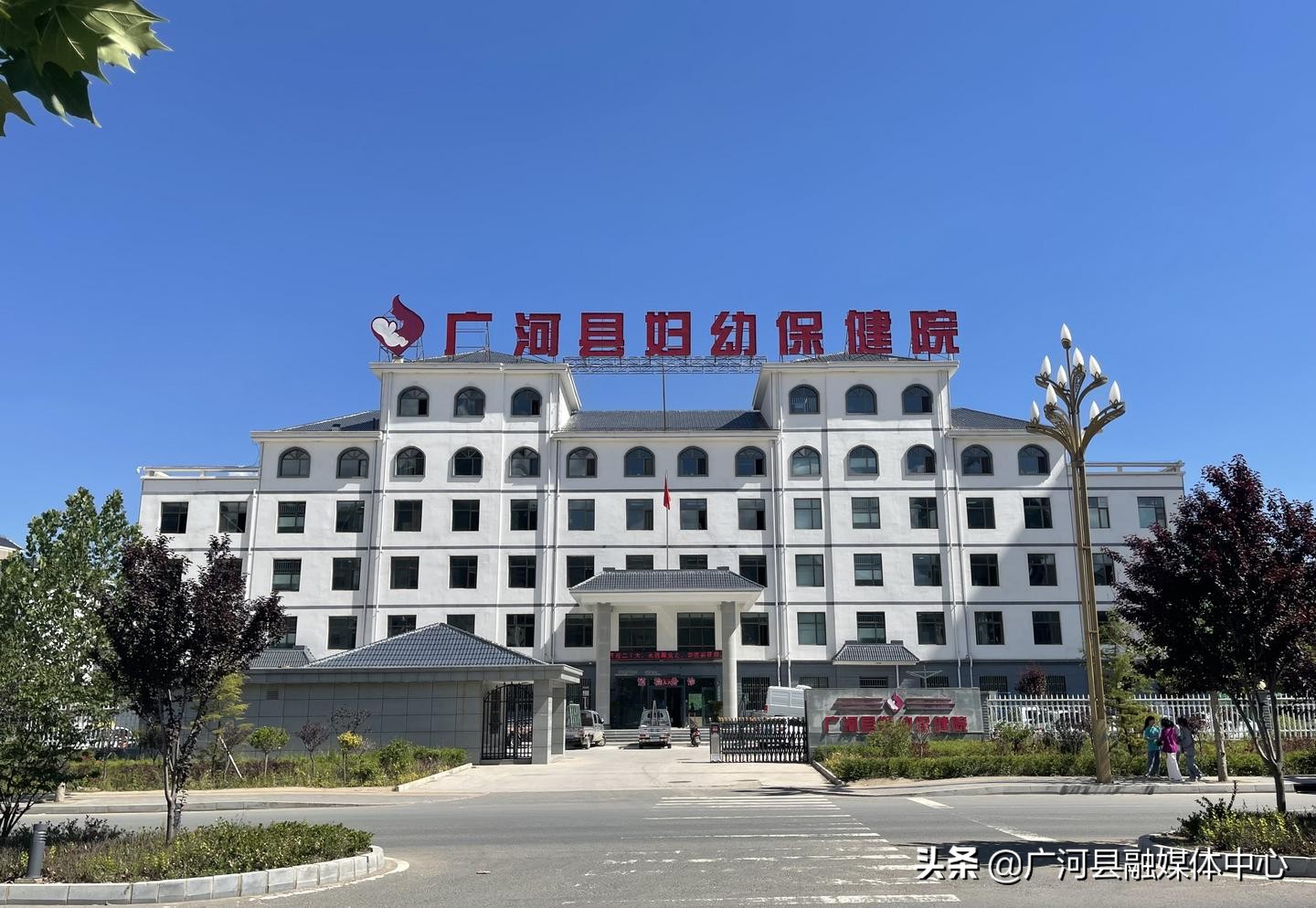 广河县妇幼保健院新院将于7月1日正式投入使用