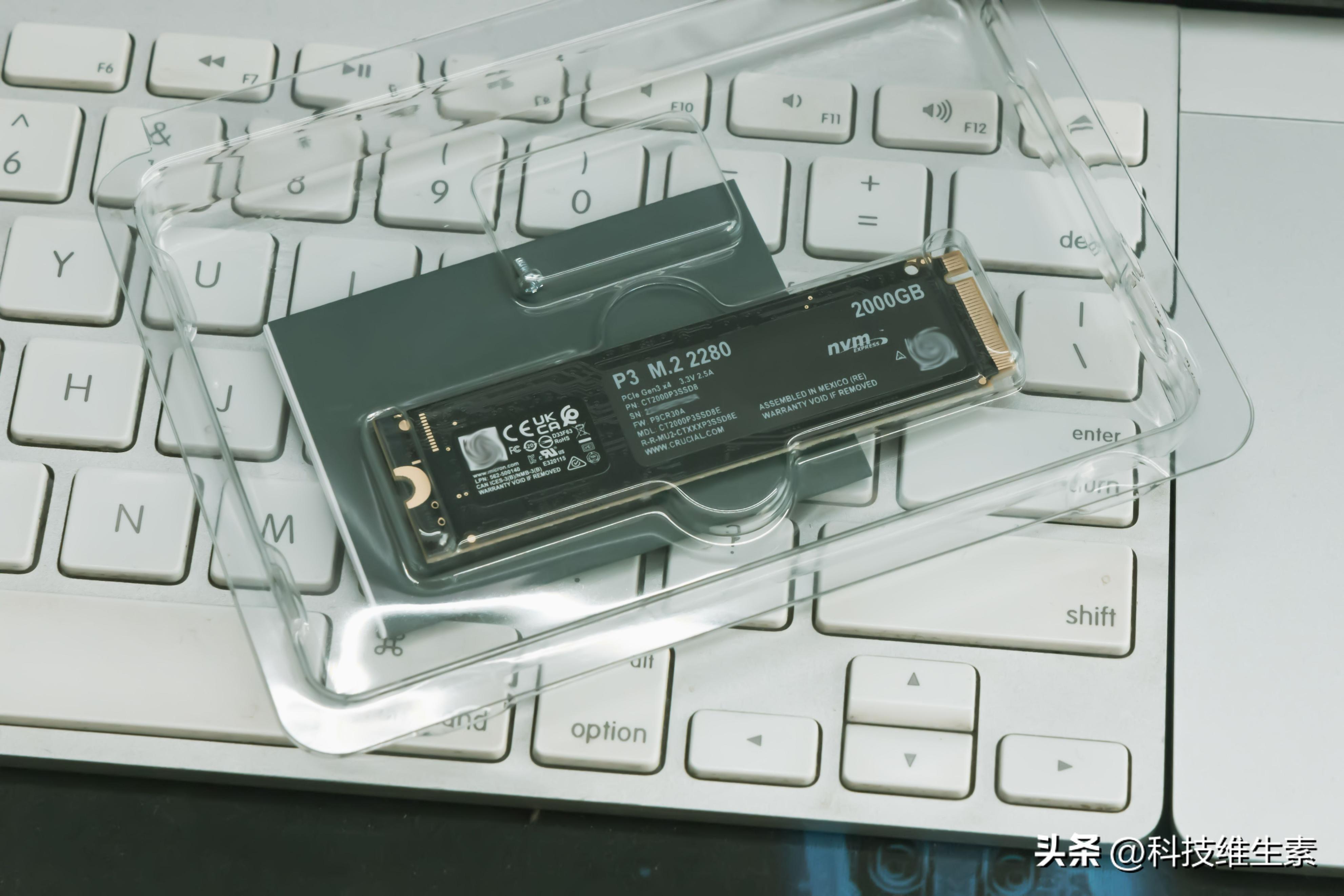 crucial英睿达固态硬盘,英睿达镁光p3plus