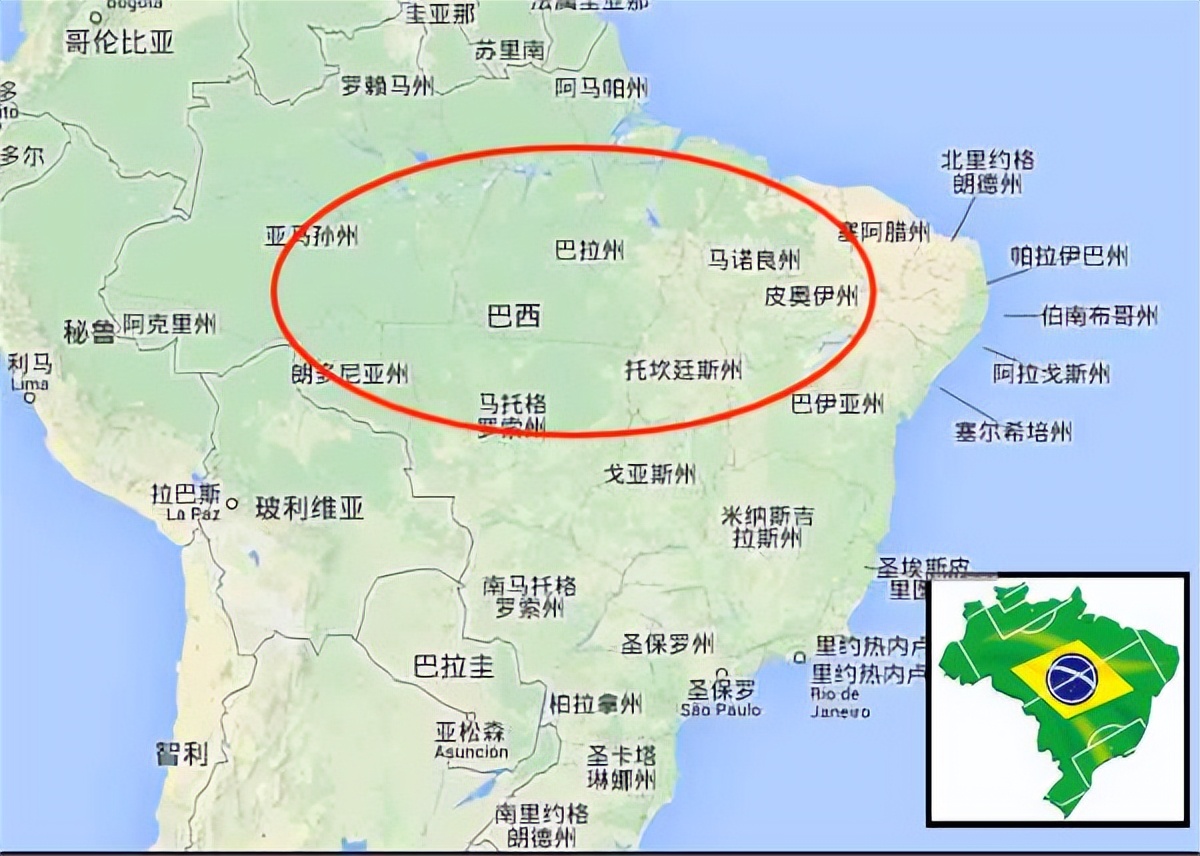 如何介绍巴西这个国家,认识197个国家地图