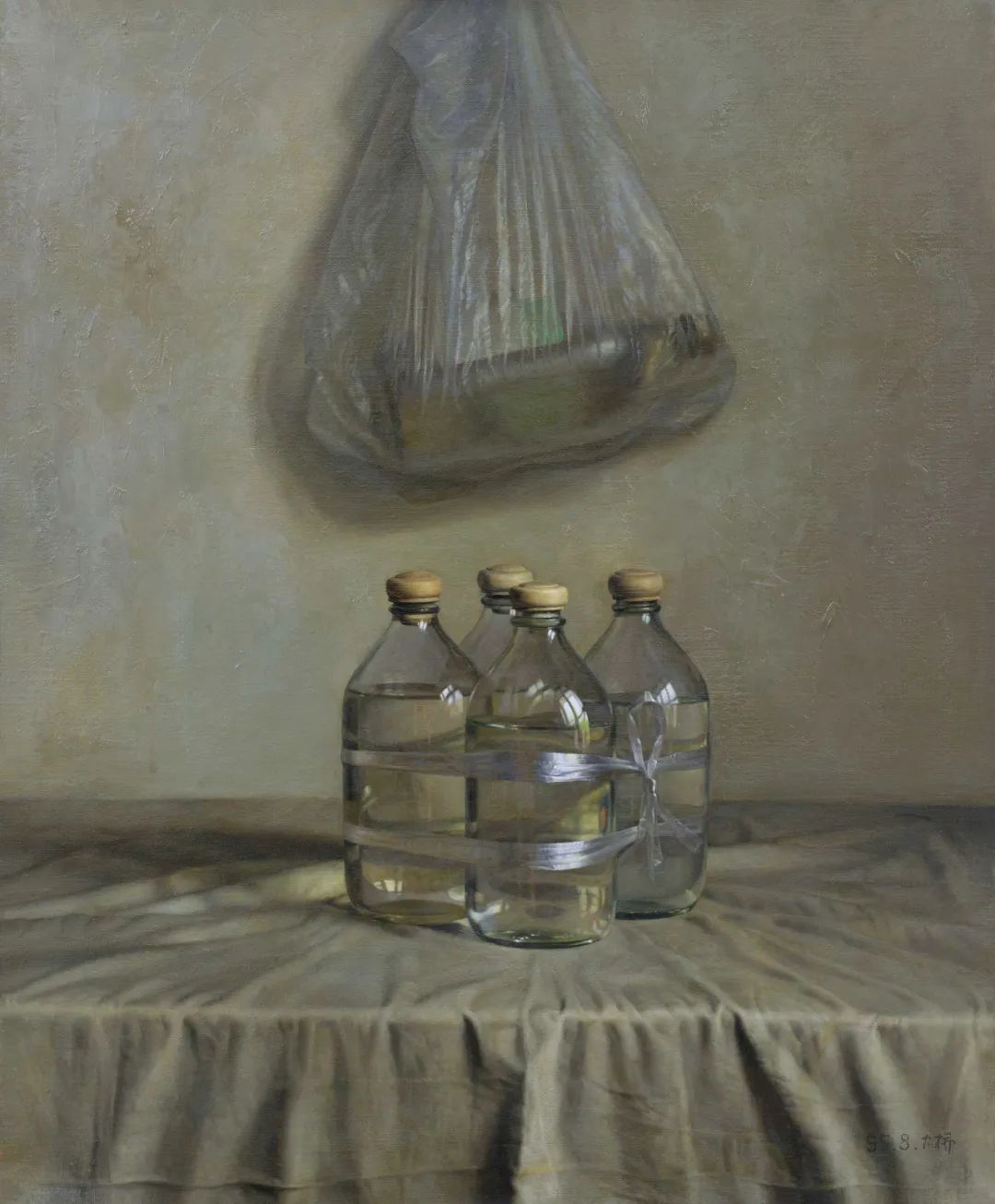 设色浅淡明快构图简练,浅绛山水的设色技法