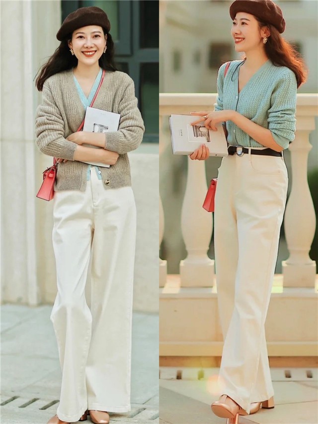 秋天外套最流行的,秋季款外套穿搭起来时髦大方