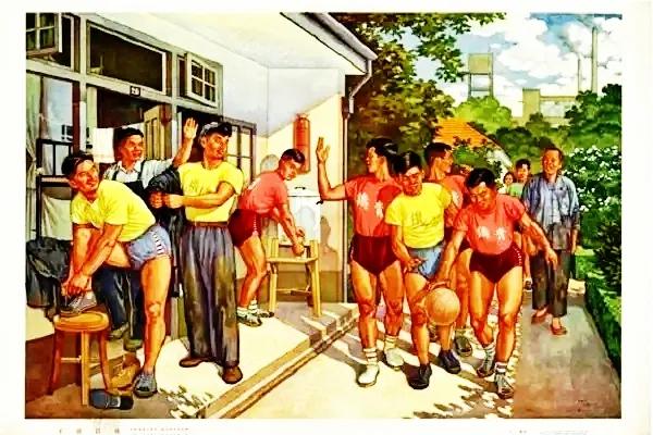 体育运动连环画,体育连环画