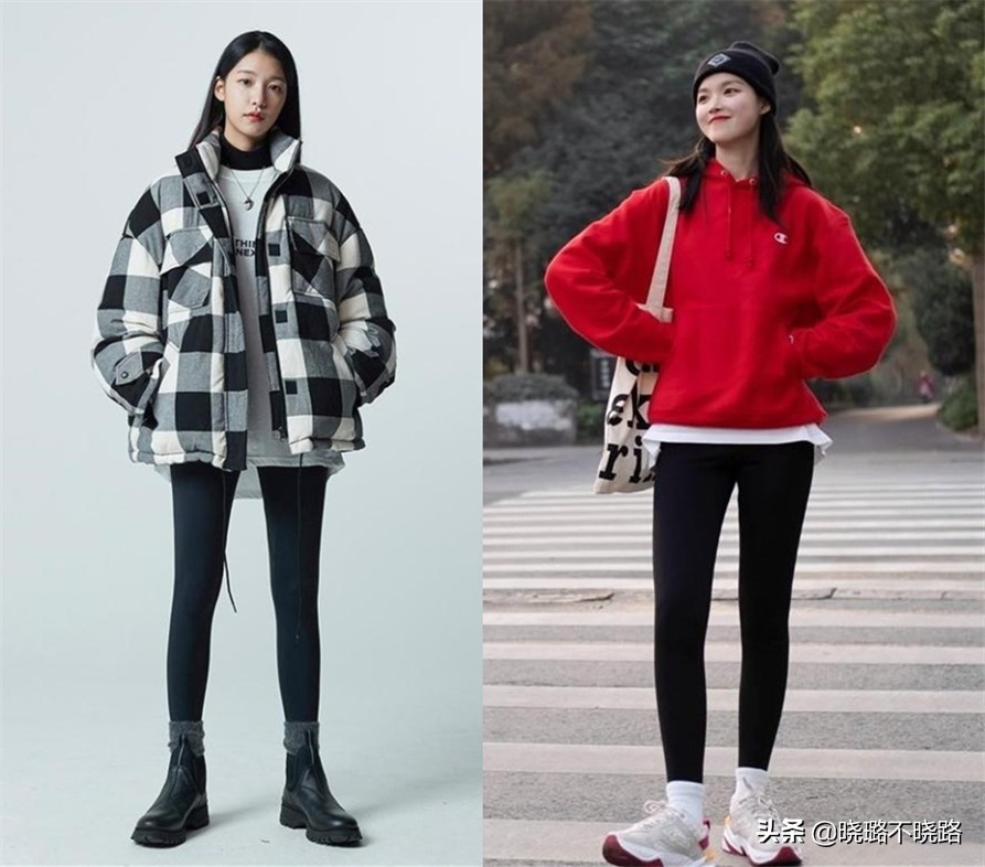 今年流行的鲨鱼裤袜子外穿,鲨鱼裤今年最火袜子长筒冬季