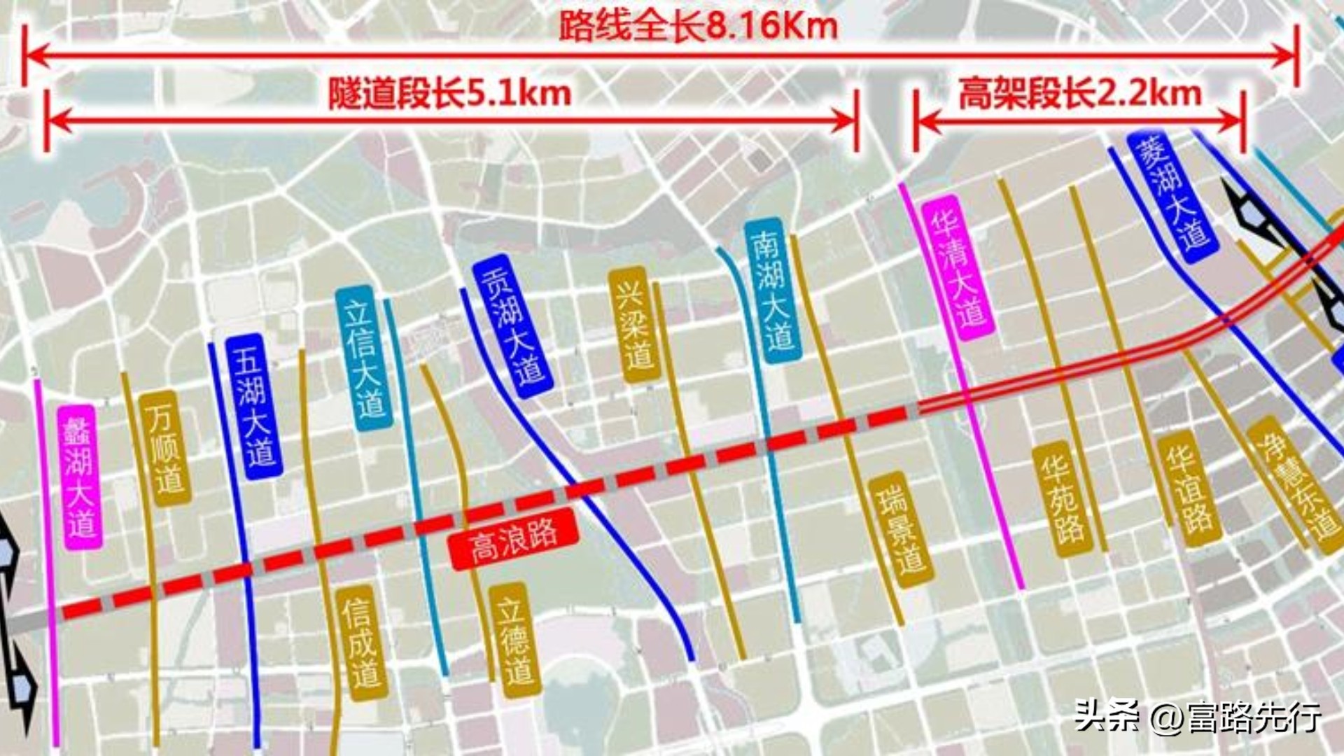 无锡快速中环新吴段,2019无锡高浪路快速化方案