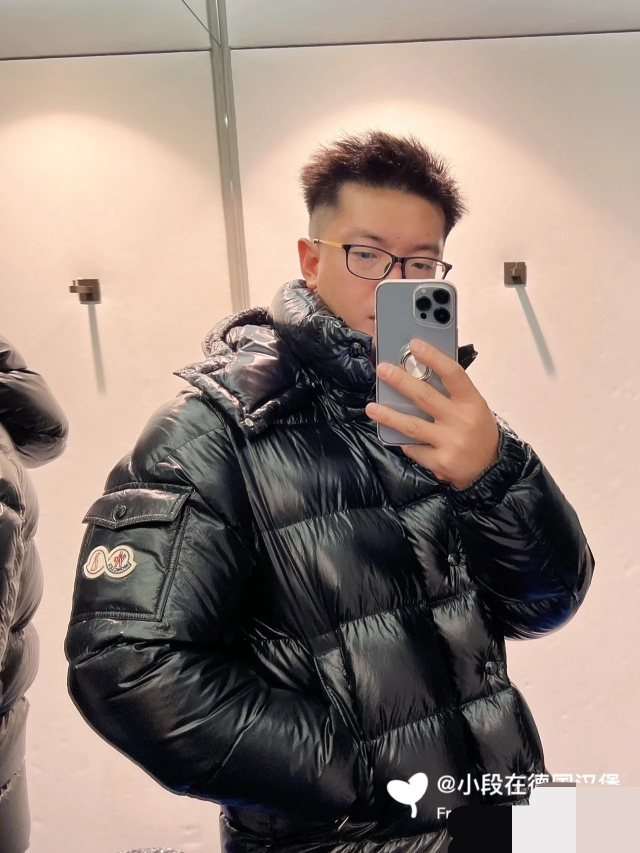 蒙口官方长款羽绒服2023新款,蒙口羽绒服加厚外套